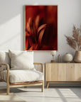 Plakat - Red Flowers 18 - Admen.dk