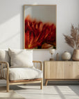 Plakat - Red Flowers 22 - Admen.dk