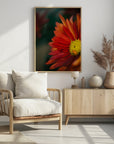 Plakat - Red Flowers 30 - Admen.dk