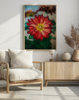 Plakat - Red Flowers 32 - Admen.dk