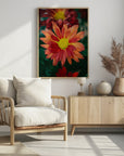 Plakat - Red Flowers 34 - Admen.dk
