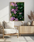 Plakat - Purple Flowers 11 - Admen.dk