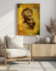 Poster - Sepia Illustration 40