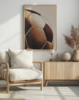 Plakat - Vintage Soccer Ball