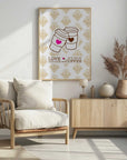 Plakat - Love Smells Like Coffee