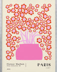 Plakat - Flower Market. Paris - Admen.dk