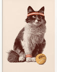 Plakat - Chat Tennis - Admen.dk