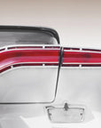 Plakat - US classic car 1958 taillight abstract