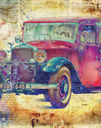 Plakat - Vintage car 4