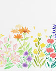 Poster - Watercolor wildflowers