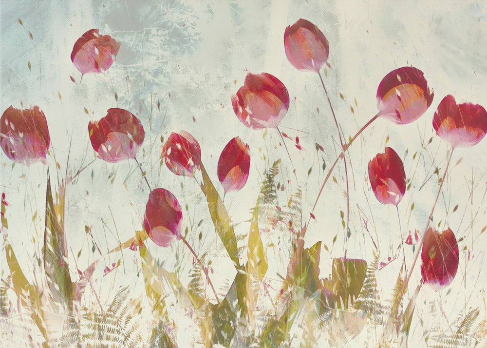 Plakat - Happy tulips