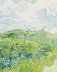 Plakat - Green Wheat Fields, Auvers (1890) By Vincent Van Gogh - Admen.dk