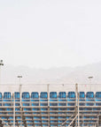 Plakat - Empty Blue Stadium