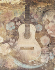 Poster - Music Art Illustration 03 guitar