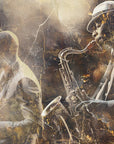 Plakat - Music Art Illustration 06 Jazz