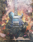 Plakat - Music Art Illustration 09 Guitar