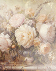 Plakat - Roses and Peonies Art Illustration 03