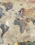 Plakat - World Map Art Illustration 09
