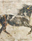 Plakat - Horse Vintage Art Illustration 03