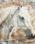 Poster - Horse Animal Vintage Art Illustration Wallart 06