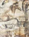 Plakat - Horse Animal Vintage Art Illustration Wallart 16