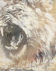 Plakat - Lion Animal Vintage Art Illustration Wallart 13