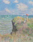 Plakat - Cliff Walk At Pourville (1882) By Claude Monet. - Admen.dk
