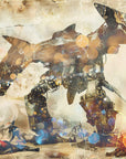 Plakat - Surreal Fable Abstract Art Illustration Wallart 095