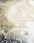 Poster - Woman Portrait Abstract Art Illustration Wallart 19