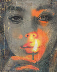 Plakat - Woman Portrait Abstract Art Illustration Wallart 24