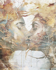 Plakat - Woman Portrait Abstract Art Illustration Wallart 38
