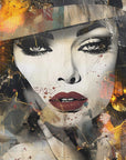 Plakat - Woman Portrait Abstract Art Illustration Wallart 40