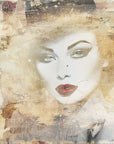 Plakat - Woman Portrait Abstract Art Illustration Wallart 43