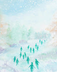 Plakat - Winter skating