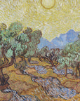 Plakat - Vincent Van Gogh's Olive Trees (1889) - Admen.dk