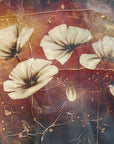 Plakat - Flower Floral Art Vintage Style 2