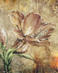 Plakat - Flower Floral Art Vintage Style 7