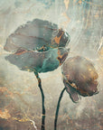 Plakat - Flower Floral Art Vintage Style 9