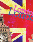 Plakat - London Collage 3