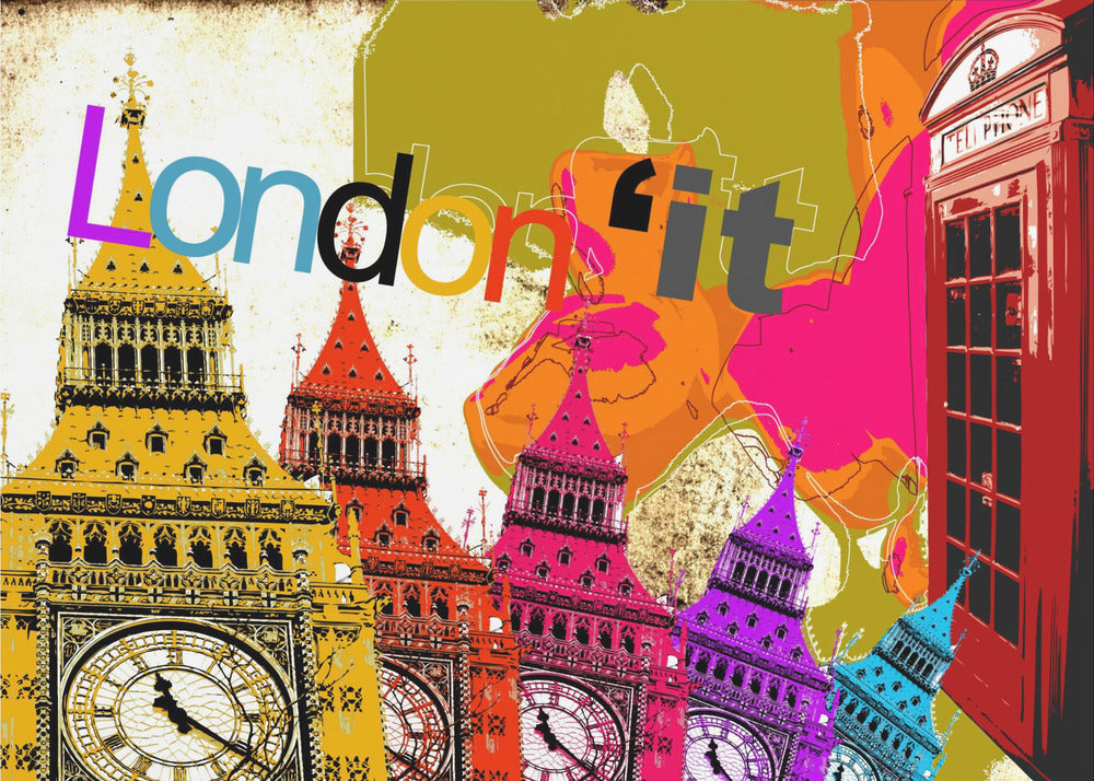 Plakat - London Collage 15