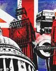 Plakat - London Collage 88