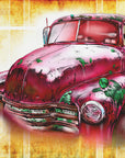 Plakat - Retro car Rusty