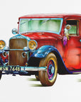 Plakat - Automobile Retro 02