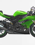 Plakat - Green Motorbike 05