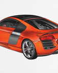 Plakat - Red Modern Car