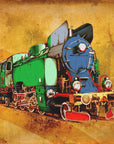 Plakat - Sepia Illustration 7