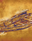 Plakat - Boat - Sepia Illustration 68