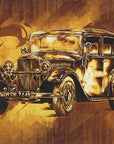 Plakat - Classic Car - Sepia Illustration 82