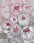 Plakat - Nuria bouquet of peonies in pink