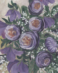 Poster - Aaliyah painterly English roses